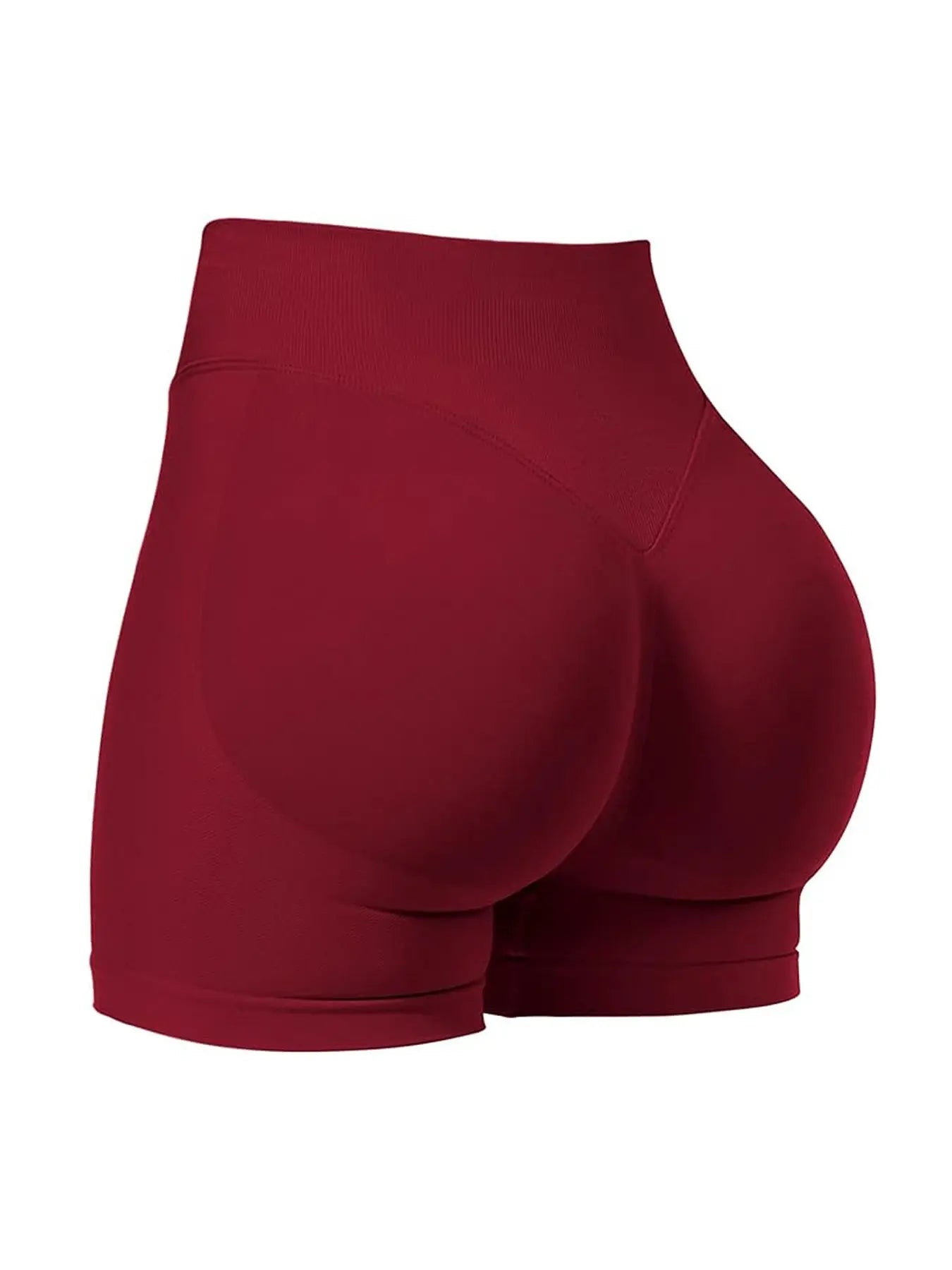 New Three-Section Waist Seamless Sporty Peach Butt Shorts for Women, High Waisted Shorts, Tight Shorts for Yoga, Fitness and Running, Fitness Workout Shorts, Sports Shorts