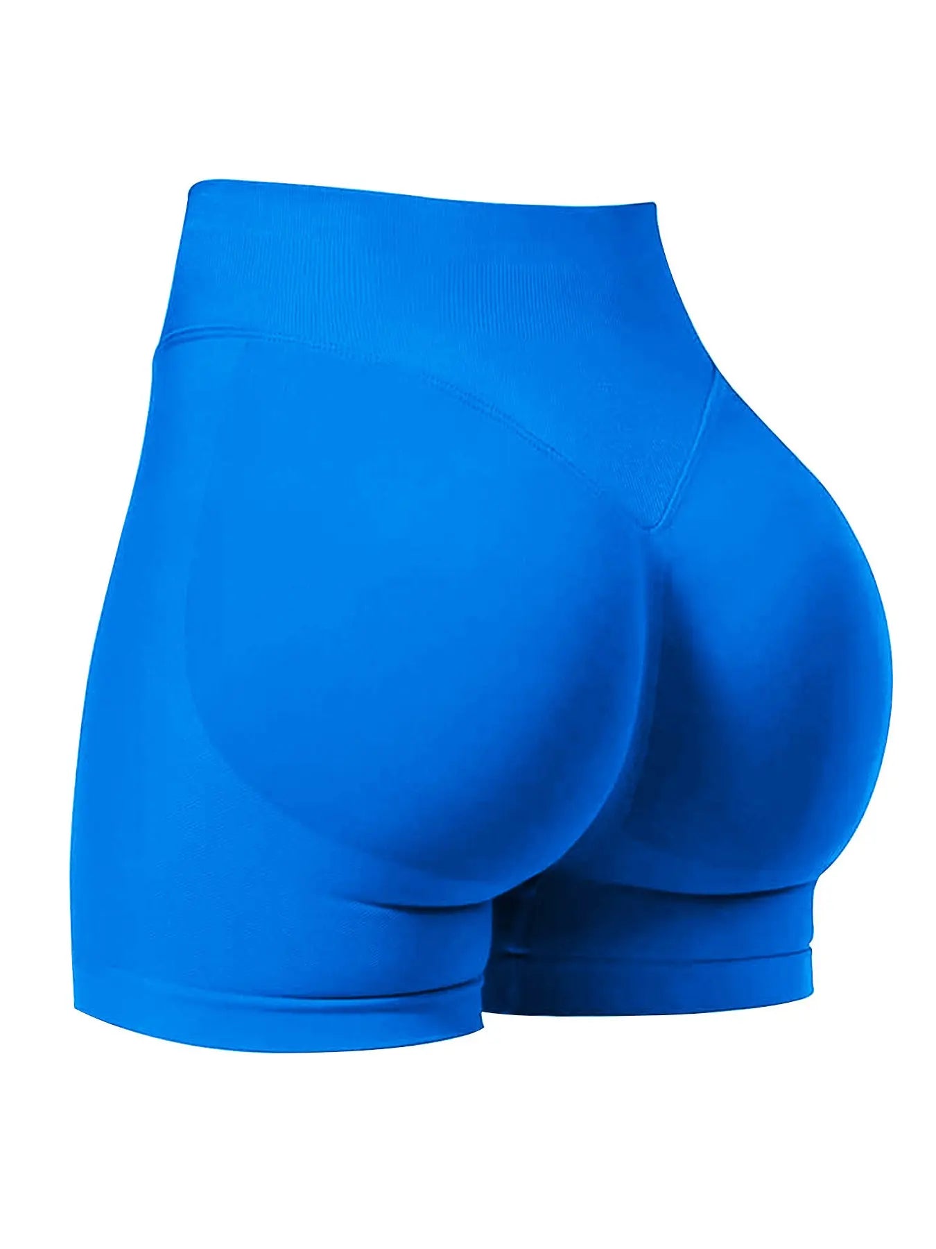 New Three-Section Waist Seamless Sporty Peach Butt Shorts for Women, High Waisted Shorts, Tight Shorts for Yoga, Fitness and Running, Fitness Workout Shorts, Sports Shorts