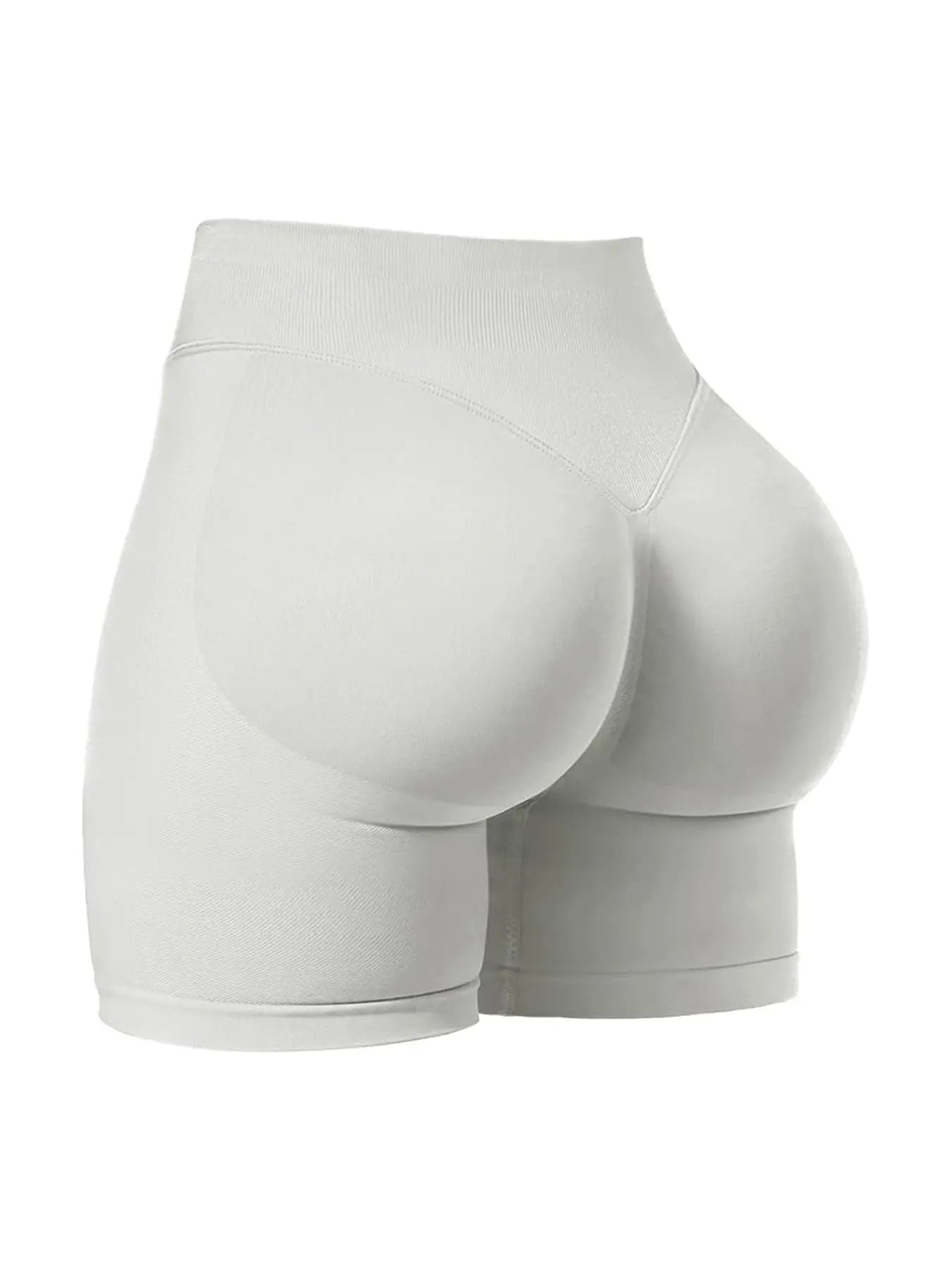 New Three-Section Waist Seamless Sporty Peach Butt Shorts for Women, High Waisted Shorts, Tight Shorts for Yoga, Fitness and Running, Fitness Workout Shorts, Sports Shorts