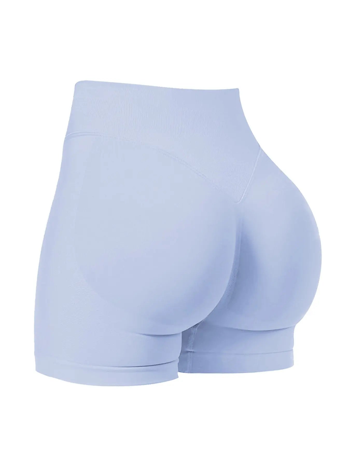 New Three-Section Waist Seamless Sporty Peach Butt Shorts for Women, High Waisted Shorts, Tight Shorts for Yoga, Fitness and Running, Fitness Workout Shorts, Sports Shorts