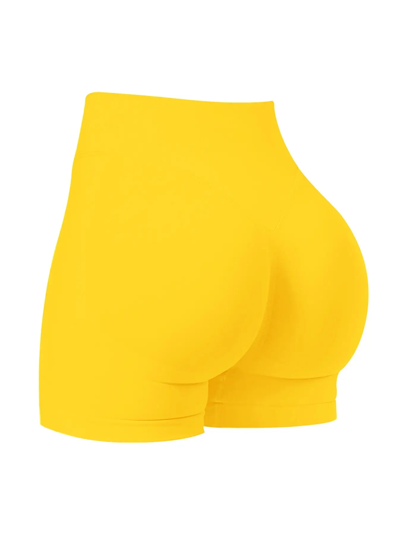 New Three-Section Waist Seamless Sporty Peach Butt Shorts for Women, High Waisted Shorts, Tight Shorts for Yoga, Fitness and Running, Fitness Workout Shorts, Sports Shorts