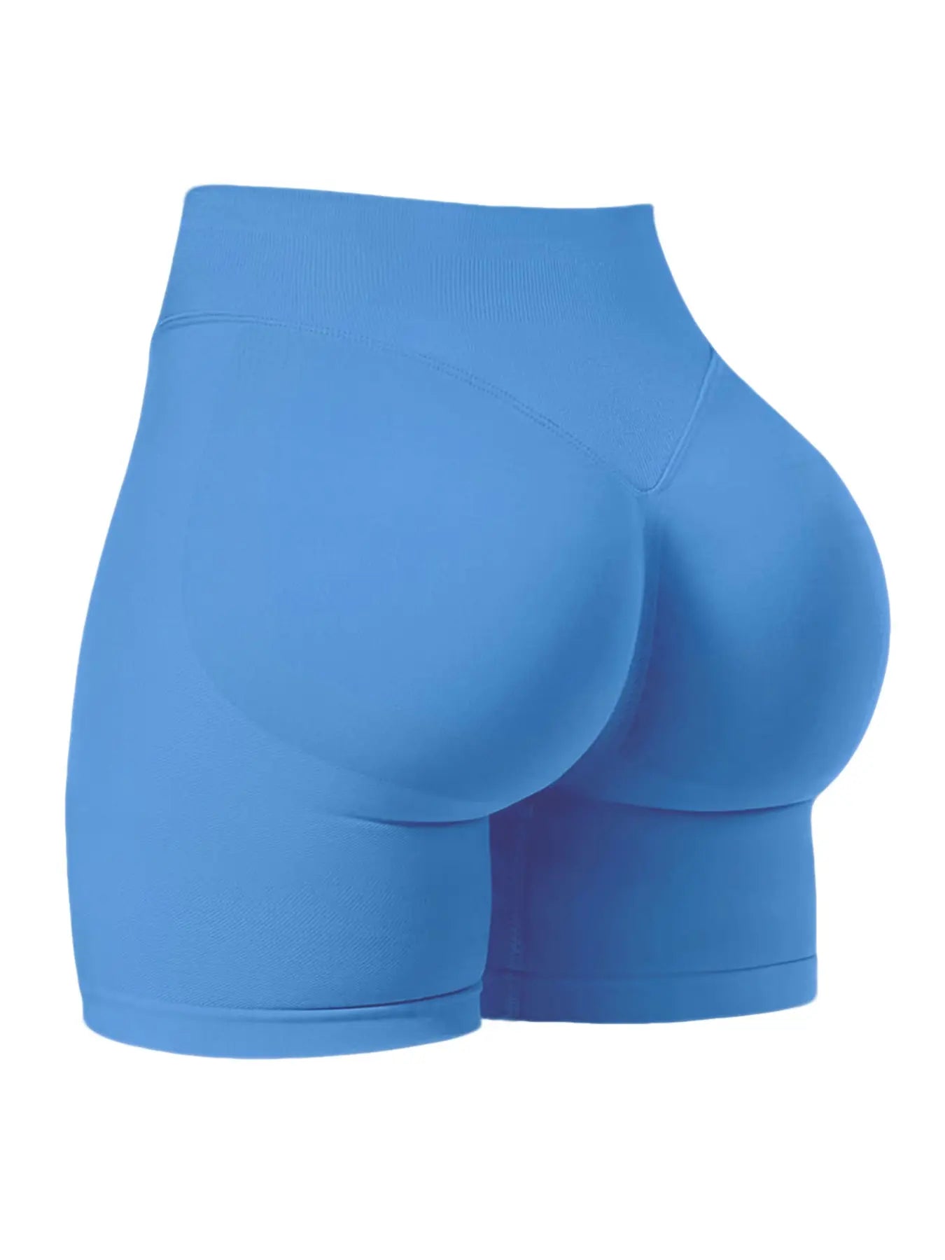 New Three-Section Waist Seamless Sporty Peach Butt Shorts for Women, High Waisted Shorts, Tight Shorts for Yoga, Fitness and Running, Fitness Workout Shorts, Sports Shorts