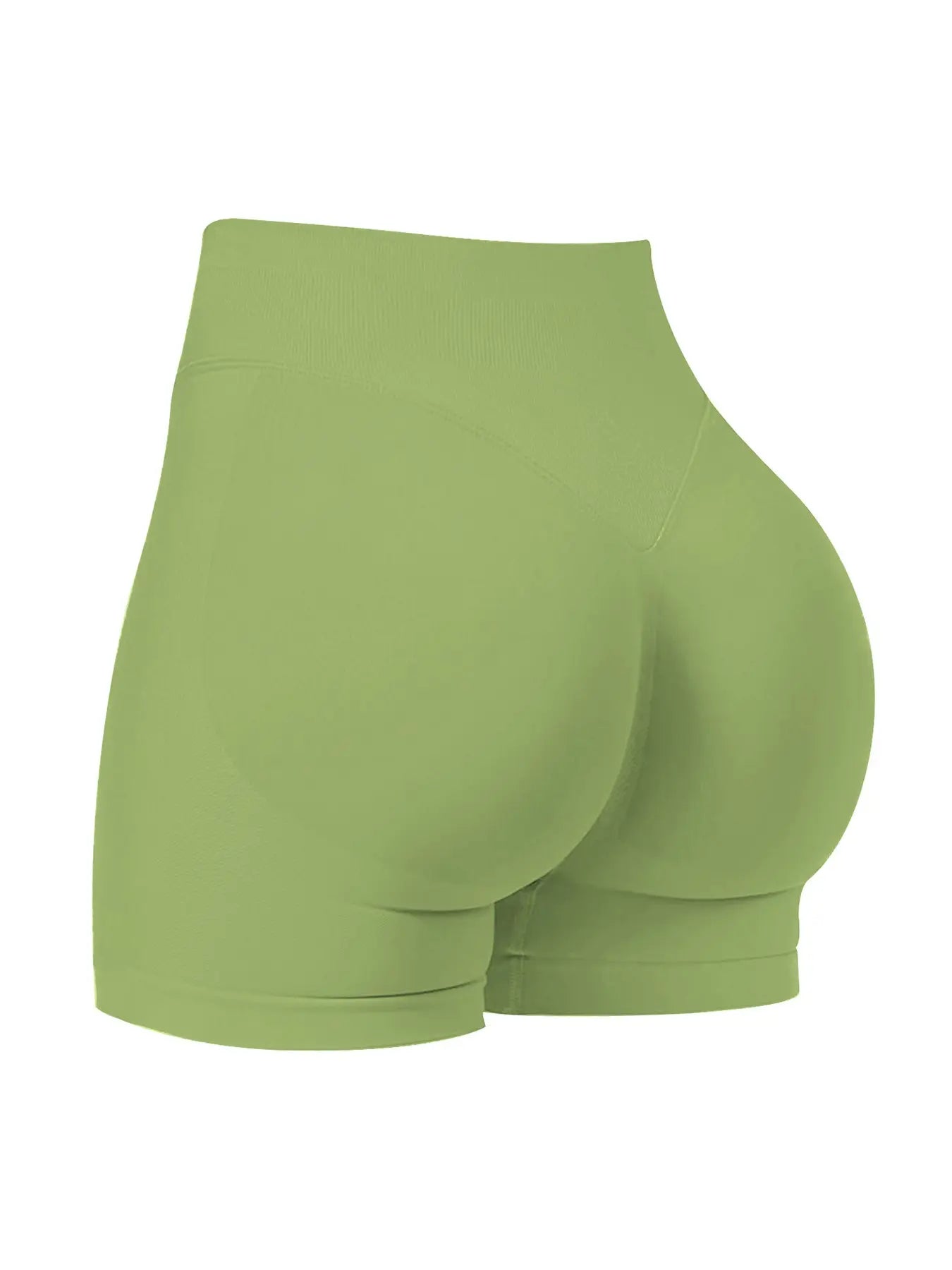New Three-Section Waist Seamless Sporty Peach Butt Shorts for Women, High Waisted Shorts, Tight Shorts for Yoga, Fitness and Running, Fitness Workout Shorts, Sports Shorts